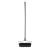 VEVOR Rolling Lawn Aerator, 18-inch Heavy-Duty Manual Rolling Aerator Lawn with Detachable Handle and 27 Iron Spikes