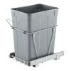 35QT Pullout Waste Container Under Cabinet Kitchen Garbage Bin Trash Can