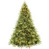 4ft PE/PVC Hybrid Automatic Tree Steel Wire + Wire Artificial Led Christmas Tree
