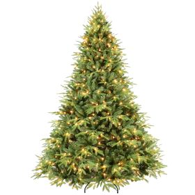 4ft PE/PVC Hybrid Automatic Tree Steel Wire + Wire Artificial Led Christmas Tree
