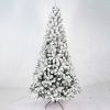 4ft PVC Round Head Flocking Tree Wrap Small Celebrate Festival Artificial Christmas Tree