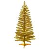 4ft Gold Tree Festival Artificial Automatic Red Tree With Lights