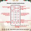 7ft PE/PVC Mixed Tree Electric Flux Xmas Decoration Automatic Artificial Xmas Tree With Fucation RGB LED