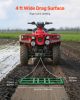 Drag Harrow 4 ft Heavy Duty Tow Behind Drag Harrow Driveway Grader Rake