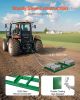 Drag Harrow 4 ft Heavy Duty Tow Behind Drag Harrow Driveway Grader Rake