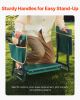 Garden Kneeler and Seat 6" EVA Pad Folding Garden Stool Heavy Duty Garden Bench