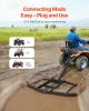 Drag Harrow 66" Width Tow Behind Drag Harrow Steel Gravel Grader ATV UTV