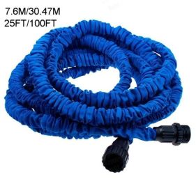 Telescopic Garden Hose With Spray Gun For Flexible Water Spraying (Option: 25feet)