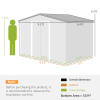 Outdoor Garden Storage Shed Tool House